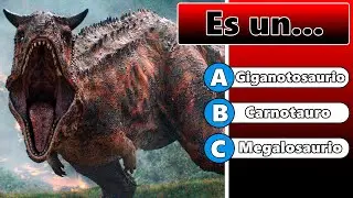 ¿Qué Tanto Sabes de DINOSAURIOS? 🦖🌋 | Quiz De 25 Preguntas sobre Dinosaurios| Quiz Random✅