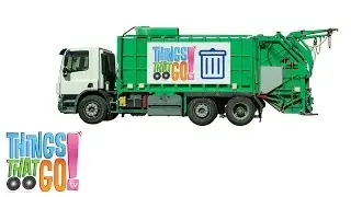 * GARBAGE TRUCK * | Trucks For Kids | Things That Go TV!