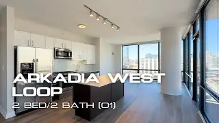 Arkadia West Loop | 2 Bed/2 Bath (01) - Chicago Luxury Apartments for Rent in West Loop