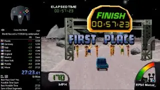 Cruis'n World Cruise the World Speedrun in 16:52.570 [Current World Record]