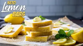 How to Make Keto Lemon Bars | Keto Dessert Recipes