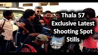 Thala 57 Exclusive Latest Shooting Spot Stills | Thala 57 Movie