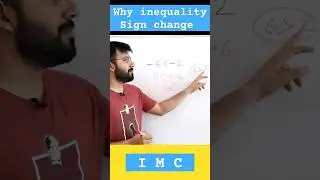 how inequality Sign change when we cancel out minus | iit jee math class #inequality #maths #iit #yt