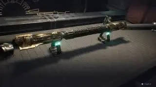 Star Wars Jedi Fallen Order Customize Lightsaber with Magus Emitter Magus Lightsaber Complete