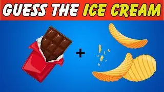 Guess The ICE CREAM Flavor by Emoji 🍦 Emojis QUIZ Challenge