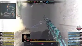 FINAL ROUND OT 2 CS:GO  Cloud9 vs FaZe  ELEAGUE BOSTON