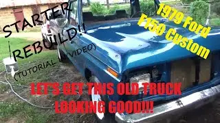 Waiting On Parts... Let's Make This Old Truck Look Good!! - 1979 Ford F150 Custom (Part 2)