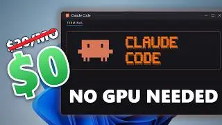 Run Claude Code for FREE on Windows 11 — No GPU Needed (2026)