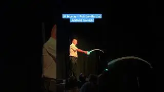 Al Murray Pub Landlord Show at the Lichfield Garrick this evening! #comedy #funny #almurray #england