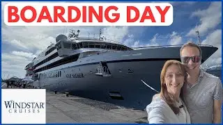 Посадка на борт ультрароскошной яхты Windstar Star Seeker!