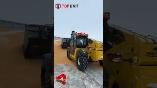 Демо тур телескопических погрузчиков REDCON  #topunit #farming #апк #redcon #сельскоехозяйство