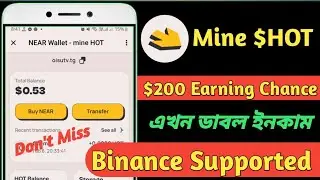 $15 Per $HOT Token😱 Hare Wallet New Mining Project || Near Wallet Backed🤑