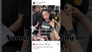 No rumours 😂|| #blackpink #kpopidol #jenniekim @jennierubyjane #kpop #blackpinkjump