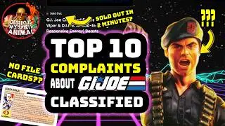 Ten Complaints About GI Joe Classified! (and some constructive criticism)
