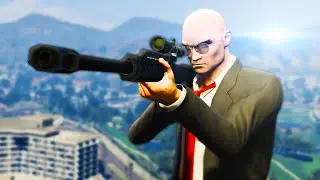 GTA 5 Mods - KILLING THE PRESIDENT! AGENT 47 HITMAN MOD! (GTA 5 PC Mods)