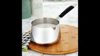 Amazon Brand - Solimo Stainless Steel T Pan, Induction Base, 1.5 Litr