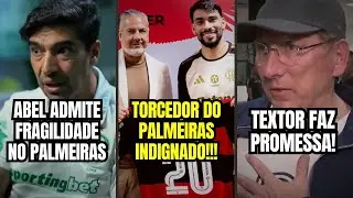 Abel admite FALHAS! Palmeirense EXIGE INVESTIGAÇÃO no Flamengo! Textor faz PROMESSA! 
