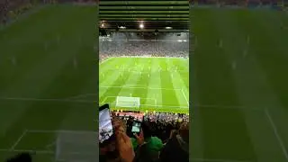 Man Utd - Villarreal champions league atmosphere