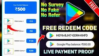 100% Free Redeem Code | How To Get Free Redeem Code | Free Redeem Code Today | Free Redeem Code App