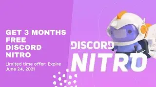 [FREE] Discord Nitro Method: 3 Months of free Nitro