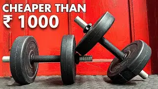 Cheapest Dumbbell Set For Home Gym - Pvc Dumbbells Review