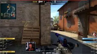 CS:GO - HS ACE vs PENTA in pistol round