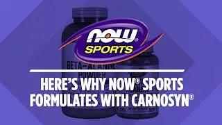 Here's Why NOW&reg; Sports Formulates With CarnoSyn&reg;
