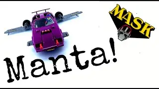 Vintage Kenner M.A.S.K Manta vehicle review!