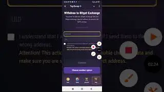 Cara Penarikan koin $Taps dari Mining Tapswap Di telegram ke Akun Bitget