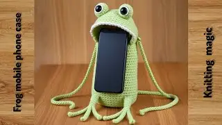 🐸Frog mobile phone case weaving tutorial                             part1/6(Frog hand texture)🐸