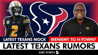 LATEST Texans Rumors On Eric Bieniemy Joining The Texans Coaching Staff, New ESPN 1-Round Mock Draft