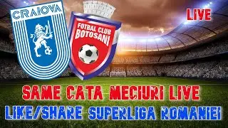 LIVE 🔴 CSU CRAIOVA  - FC BOTOSANI 🔴 #SUPERLIGA  #ROMANIEI   #MECIURILIVEAUDIO