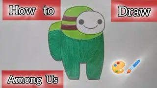 How to draw AMONG US Game character