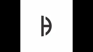 Minimal DH Logo Design | D + H Monogram | Designs by Hakim