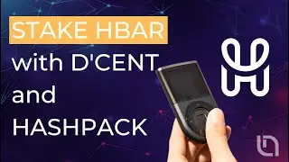 How to Stake HBAR with D'CENT and HASHPACK Wallet