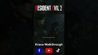 Leon Finds Claire -Resident Evil 2 #re2walkthrough #masterpiece #residentevil