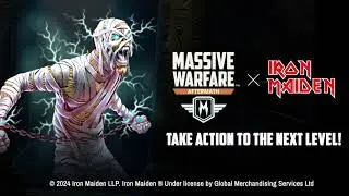 Mummy-Eddie has arrived at Massive Warfare! 🤘🏻🎸