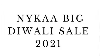 NYKAA BIG DIWALI SALE 2021 #shorts