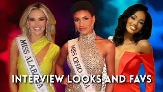 MISS USA 2024 Best Interview looks + Front Runners