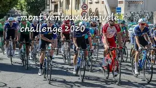 D&eacute;part mont ventoux d&eacute;nivel&eacute; challenge 2020