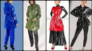glossy prettiest latex leather longpower dresses for ladies #fashion #trending #latest #new #amazing