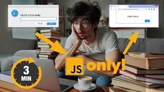JavaScript Basics: Get Value from a Textbox and Display Without HTML & CSS in 3 Minutes!