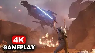 Star Wars Jedi Survivor - Cere vs Empire Army full Gameplay (PS5 4K 60FPS)