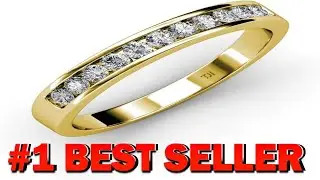 TriJewels Diamond 11 Stone Channel Set Wedding Band (VS2 SI1 F G) 0.33 ctw - B00O2VKEQS