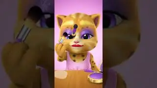 Cheetah makeup 💄🐆 Unleash your wild side #viralvideo #funny #shorts