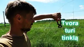 Birželio 9/ Tvoros tinklo montavimas/ Kaimo Pirsas