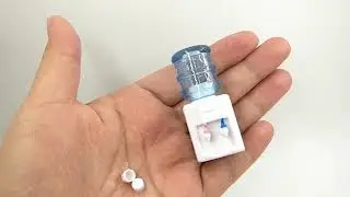 Mini Water Dispenser Doll House Miniature Toy Accessories