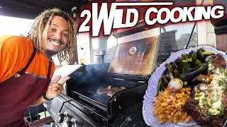 Chef 2WILD Cooking Georgia Strip Steak ! Random Cooking Recipe