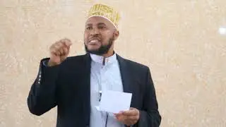 KHUTBA ~MWENYE KUACHA JAMBO KWA AJILI YA ALLAH,BASI HUPEWA KILICHOBORA ZAIDI~SHEIKH JAMALI SIHA