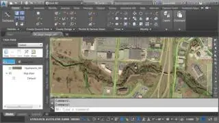 Managing large images within Civil 3D drawings
